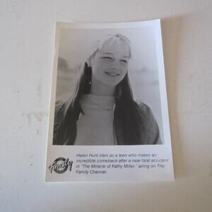 Vintage Helen Hunt Promo Photo The Miracle of Kathy Miller Family Channel